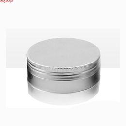 80ml 50pcs/lot Candle Jar Empty Cosmetic Containers Aluminium Cream Container Refillable Packaging Box Colourful Tin Metal Cangood quantity