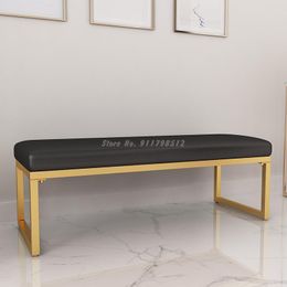 Clothing & Wardrobe Storage Nordic Creative Light Luxury Sofa Rest Stool Soft Bag Long Shoe Changing Store Trying Home Bedroom Bed End