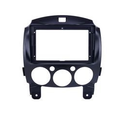 9 inch Fascia Black Frame for 2007-2014 MAZDA 2/Jinxiang/DE/Third generation Dash Mount Kit Trim Panel No gap