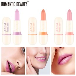 Romantic Beauty Lip Balm Lipstick Long Lasting Moisturizing Lipstick Makeup Lip Care