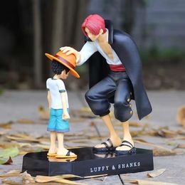 18 cm One Piece Figura Anime Quattro Imperatori Shanks Cappello di Paglia Rufy Action Figure One Piece Sabo Ace Sanji Roronoa Zoro Figurine