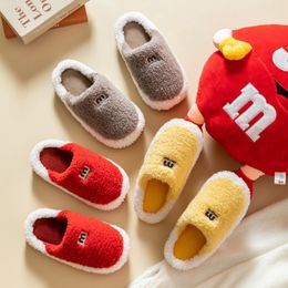 Women's Indoor Slippers Cute Style Soft Plush Couple Home Cotton Slippers Winter Shoes Women Men House Floor Warm Slippers X1020