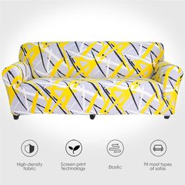 Floral Stretch Sofa Cover Cotton Elastic All-inclusive Chair Corner Couch Cover Sofa Covers for Living Room Pets copridivano LJ201216