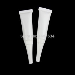 Free shipping 20pcs/set 10ml Milky white hose Cleansing Cream plastic Cosmetics hoses Cosmetic packaging perfume garrafa