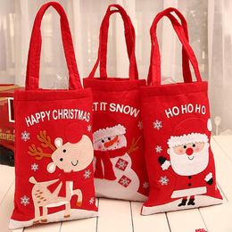 Other Festive & Party Supplies Home Grocery Bag Storage Dispenser Mesh Kitchen Organiser Christmas Bucket Gift Candy Bags Xmas Year1