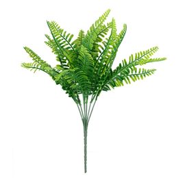 Artificial Shrubs Plastic Plants Persian Grass Fern Leaves Fake Bushes Wedding Home Garden Table Decoration JK2102PH