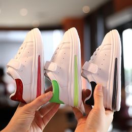 Çocuklar Ayakkabı Toddler Ayakkabı Çocuk Sneakers Bebek Çocuk Erkek Kız Eğitmenler Koşu Chaussures Enfants Beyaz Ayakkabı