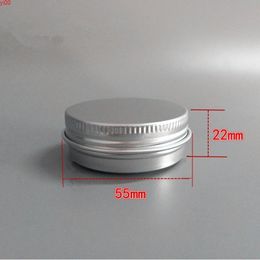 500pcs 30g aluminum jar, 30 gram metal cream 1 oz silver tin, g cosmetic containerqualtity