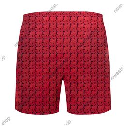 2022 summer designer Luxury Mens shorts Beach pants europe classic simple geometry fashion casual cotton mesh swimming trunks bree221S