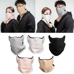 Winter Warm Windproof Bib Outdoor Sports Thick Scarf Neck And Ear Protection T3LD Cycling Caps & Masks