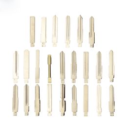 24PCS / LOT metal blank clamshell key blade uncut for KD and NB series remote control