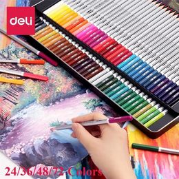 24 36 48 72 lapis de cor profissional Colored Pencils 72 Watercolor Pencils Lead Water-soluble Colour Pencil Set Art Supplies 201223