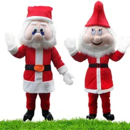 Mascot CostumesSanta Claus Mascot Halloween Costume Suits Party Game Dress Outfits Clothing Advertising Carnival Xmas Easter Festival