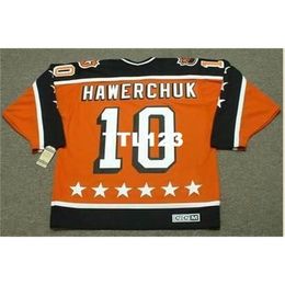 740 #10 DALE HAWERCHUK 1984 Campbell "All Star" CCM Vintage Hockey Jersey or custom any name or number retro Jersey