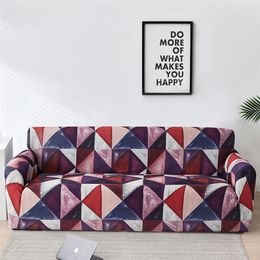 Geometric Elastic Sofa Covers for Living Room Stretch Modern Non-slip Couch Cover Sofa Slipcover Chair Protector 1/2/3/4 Seater LJ201216