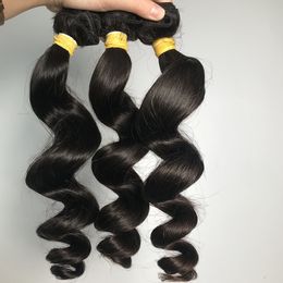 Top quality Wholesale Price unprocessed cheap Brazilian human hair loose wave virgin human hair bundles beauty style