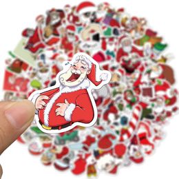 50Pcs/Lot Hotsale Cute Christmas Xmas Snow Festival Stickers Waterproof No-duplicate Sticker Laptop Skateboard Motor Car Water Bottle Decal