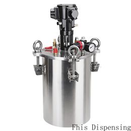 4L Stirring Pneumatic Stainless Steel Pressure Drum Glue Distribution