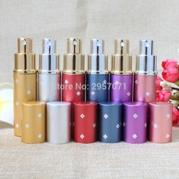 10ml Parfum Makeup Mini Glass Perfume Bottle Empty Cosmetic Containers packaging for Travel Wholesale 120pcs DHL Free Shipping