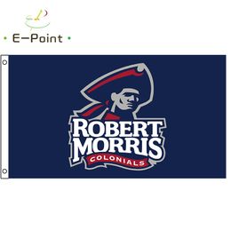 NCAA Robert Morris Colonials Flag 3*5ft (90cm*150cm) Polyester flag Banner decoration flying home & garden flag Festive gifts