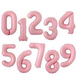 Number Balloons 40 Inch Helium Air Balloon Aluminium Foil Balloons Number Happy Birthday Balloon Wedding Party Decorations EEC1193