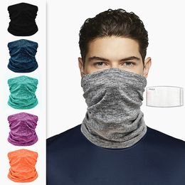 Mes Scarf Protective Face Mask With Filter Warm Fashion Wrap Neck Ring For Men And Women Sport Multifunction Scarves