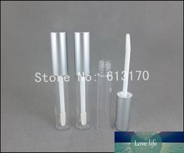 Free Shipping 8ml Eyeliner Tubes Sliver Cap Empty Liquid Lip Gloss Tube Mascara Cream Revitalash Container