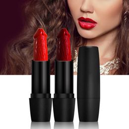 Mushroom Lipstick Long Lasting Moisture Cosmetic Rouge Pop Matte Lipstick Makeup 3.8g