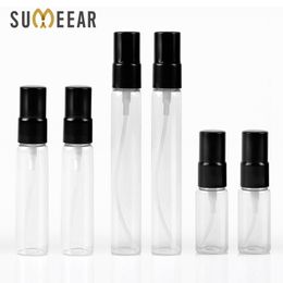 5ml 10ml 15ml Aluminium Atomizer Perfume Glass Spray Bottle Refillable Empty Cosmetic Containers Travel Container