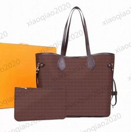 Quality Handbag bag Luxury Designer Totes Classic Flower Brown With Original Bags Serial Number purse Large Shopping bag handbags Package Shoulder 40156