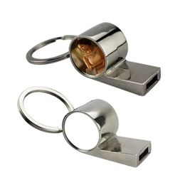 Heat Transfer Whistle Keychain Pendant Birthday Party Favor Sublimation Blank DIY Metal Whistles