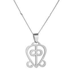 African Adinkra Symbol Pendant Necklace Women Jewellery