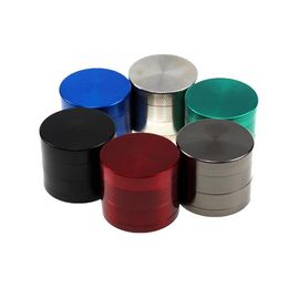 2022 new 40MM 4 layers Herb Grinder smoke accessory Zinc Alloy Tobacco Grinders with CNC teeth Philtre for Smoking