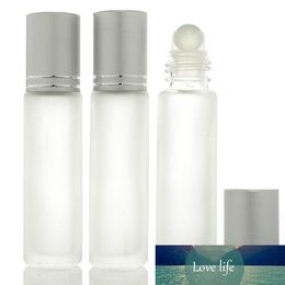 12pcs 10ml Glass Roller Ball Bottles Cosmetic Essential Oil Perfume Roll on Bottle Travel Aromatherapy Refillable Containers