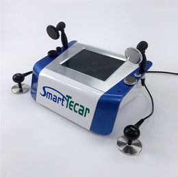 professional Physiotherapy back knee pain relief tecar therapy RF machine for Plantar Fasciitis