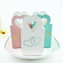 NEW!!! Hollow Cut Heart Shaped Candy Box Valentine Day Wedding Festival Party Cookies Candy Container DHL Fast