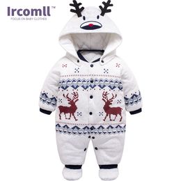 Spring Baby Boys Girls Clothing Cotton Newborn Baby Boy Rompers Winter Children Infant Christmas Clothes for 0-12 Months 201027