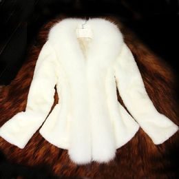 Fur women jacket faux fur coat slim winter jacket women faux fur coat plus size overcoat fake coat