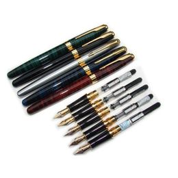 Promoção 5 pçs / lote Baoer 388 alta qualidade barato preço seta clipe m nib tinta / marca / fonte caneta metal presente canetas escrevendo papelaria 201202
