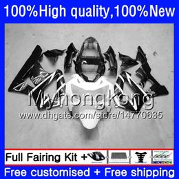 Kit For HONDA CBR 929RR Black white 900 929 RR 00 01 2000 2001 50HM.119 CBR900 RR CBR 900RR 929CC CBR900RR CBR929RR CBR929 RR 00 01 Fairing