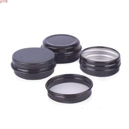 1/2 oz Aluminium Tin Jars Screw Cap Round Storing Can Container Cosmetic Metal Tins Empty LX1082goods