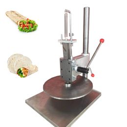 Wholesale Price Commercial Stainless Steel 25cm Small Manual Dough Pressing Machine/Hand Pressing Pizza Dough Machine