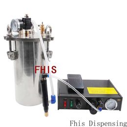 Semi Automatic Single Lliquid Dispenser Stainless Steel Pressure Barrel Dispensing Valve