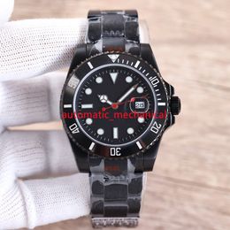BP Factory ST9 CAL.2836 Mens Watch Black Ceramic Bezel Date Dial 116610 40MM Automatic Mechanical Stainless Steel Luxury Wristwatches AQ404
