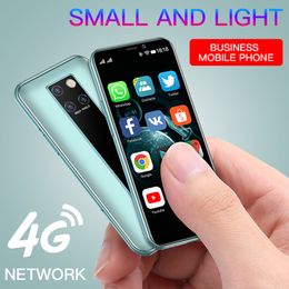 -Soyes di lusso S10-H Super Mini 4G LTE Mobile Phone Face ID MTK6739 Quad Core 3.5inch HD Screen Smartphone 3GB 64GB Android 9.0 Telefono cellulare