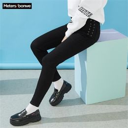 Metersbonwe Slim Jeans For Women Sexy Jeans Woman Basic Denim Pencil Pants High Quality Stretch Waist Women Jeans 201223