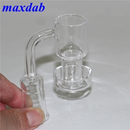 Terp Vacuum Quartz Banger Domeless Nail smoking accessories For Oil Rigs Glass Bongs 10mm 14mm 18mm Male Female Joint Dab Rig