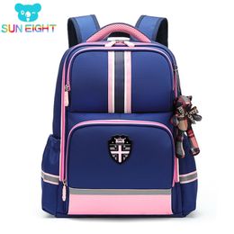 SUN EIGHT Girl Backpack School Bags For Girls Orthopaedic back Children Backpacks mochila escolar LJ201225