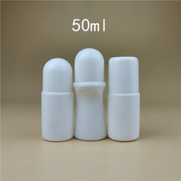 50ml Empty Ball Body Lotion Antiperspirants Underarm Deodorant Roll on Bottles Fragrance Smooth Dry Perfumes Containers 50pcs