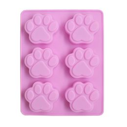 Silicone Cake Mould soap Mould Baking Mould Cat Paw Silicon Moulds Cake Decorating tools kitchen tool accessories LX3597